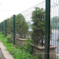 Outdoor Welded Wire Mesh Fence / Galvanized 3D Curved Wire Mesh Panels for Garden